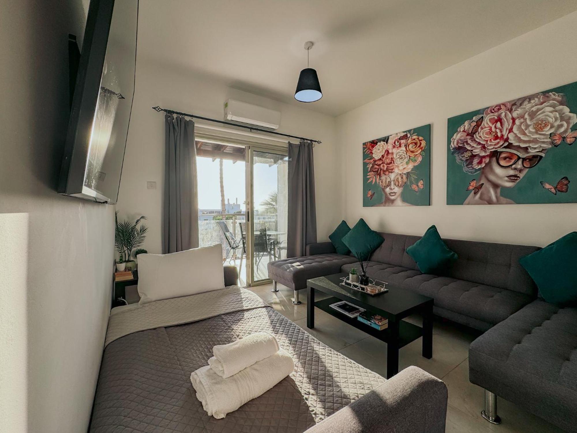 파포스 1B Seaside Orchid, Sea, Center 아파트 외부 사진